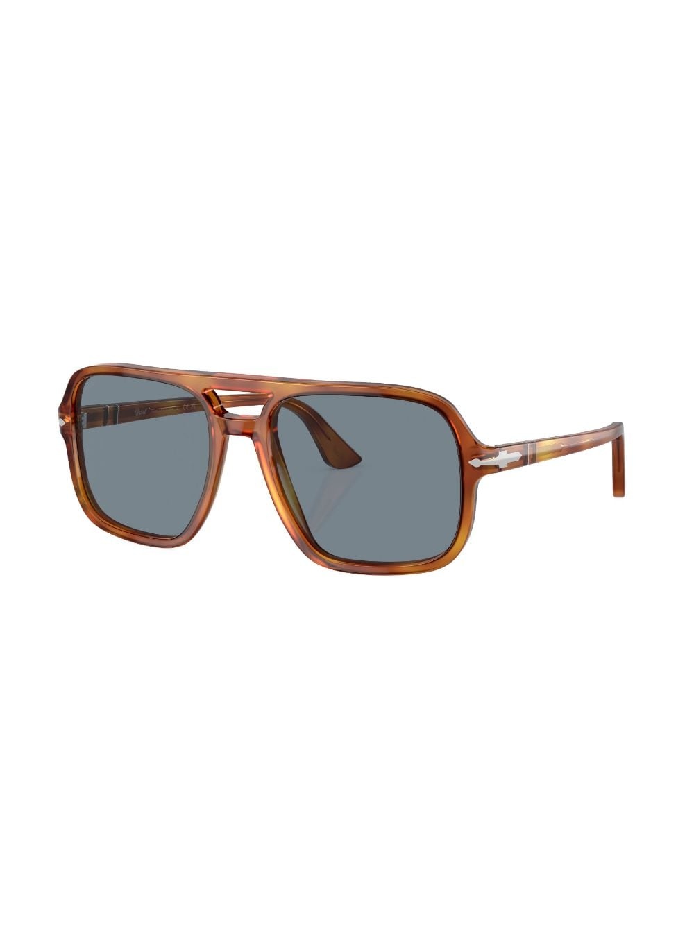 tortoiseshell-effect pilot-frame sunglasses - 2