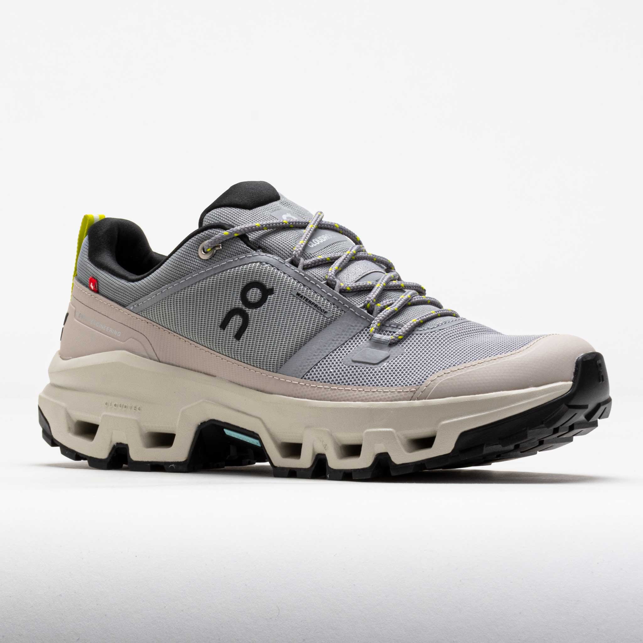 On Cloudrock Low Waterproof Women's Alloy/Ice - 5