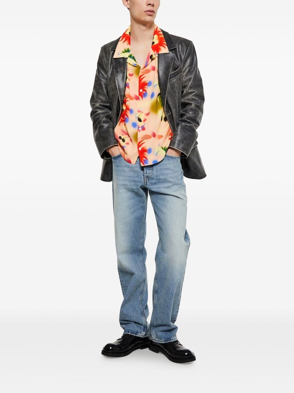 graphic-print shirt - 2