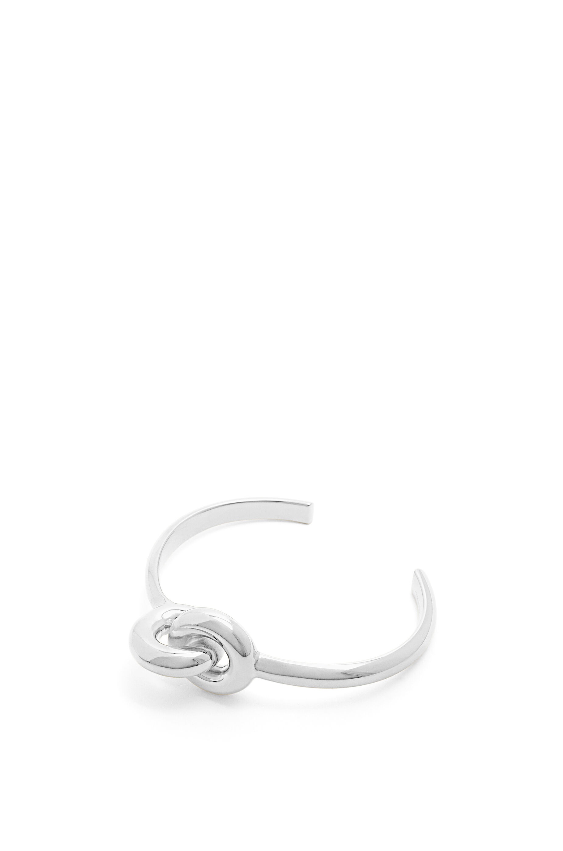 Donut link cuff in sterling silver - 1