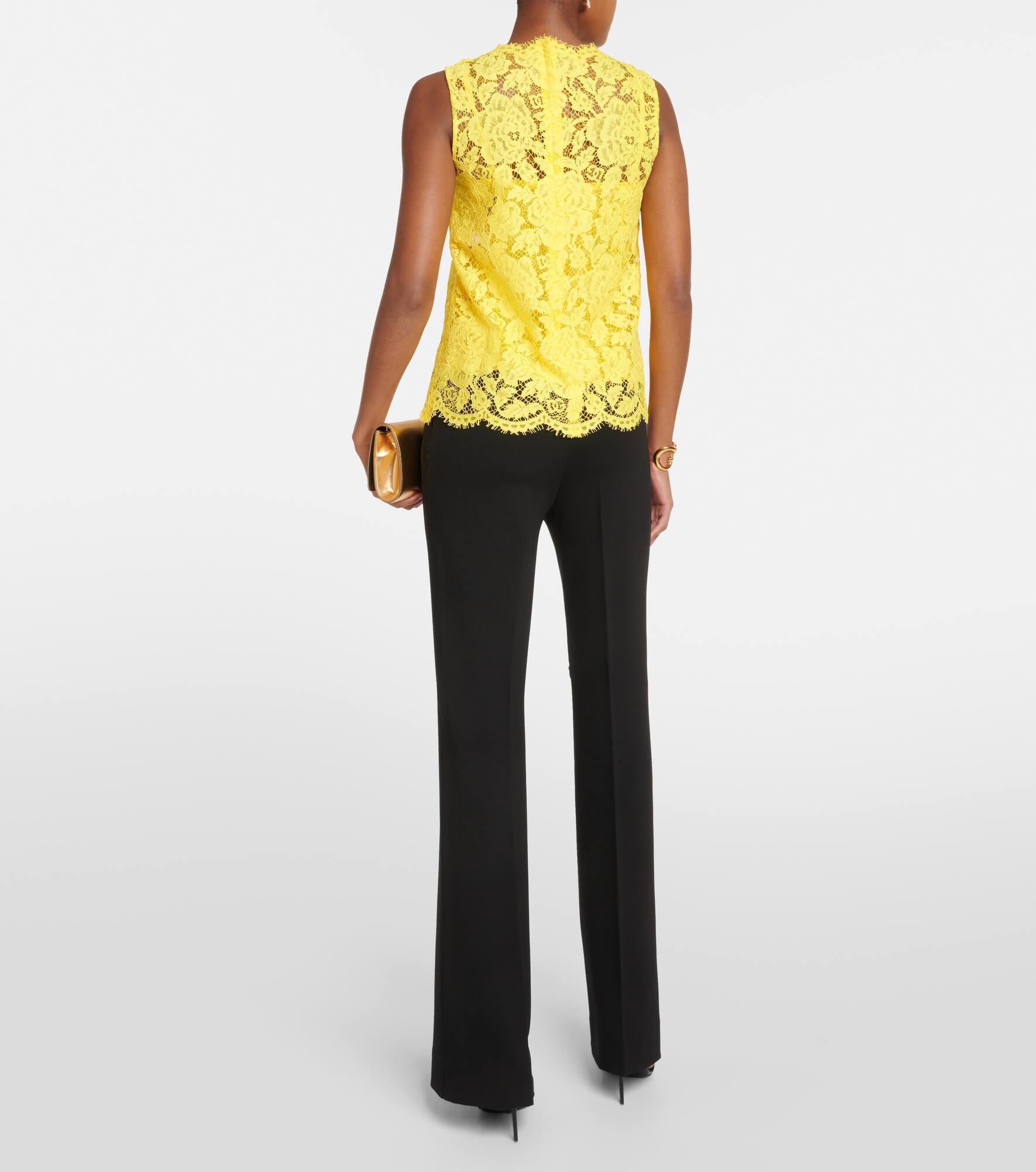 Floral lace top - 3