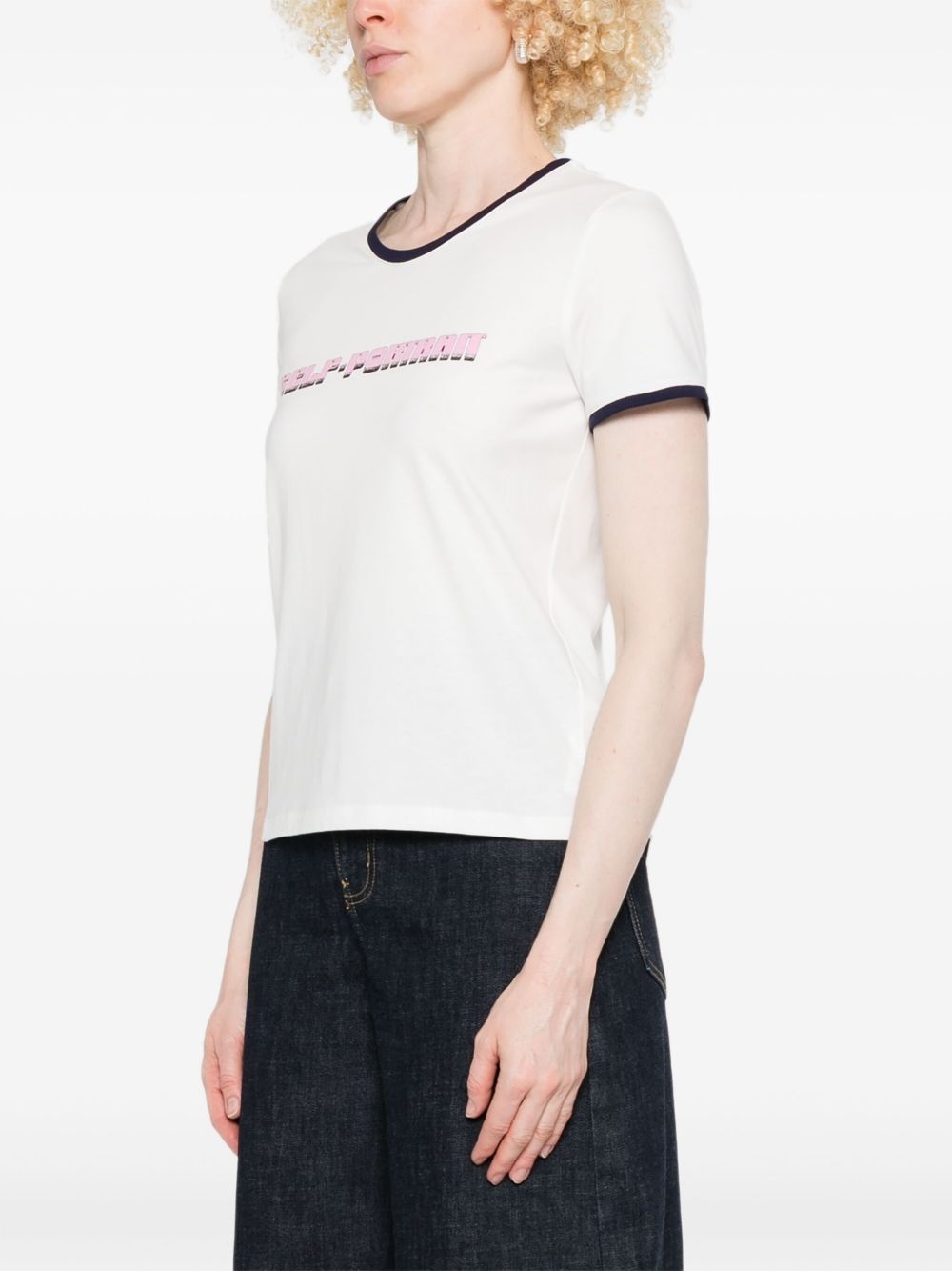 logo-print T-shirt - 3