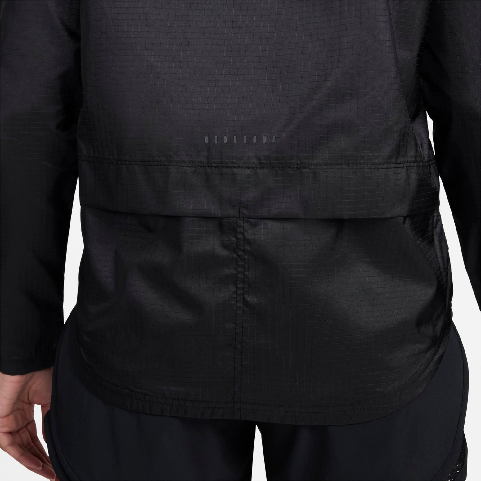 (WMNS) Nike Essential Jacket 'Black' CU3217-010 - 6