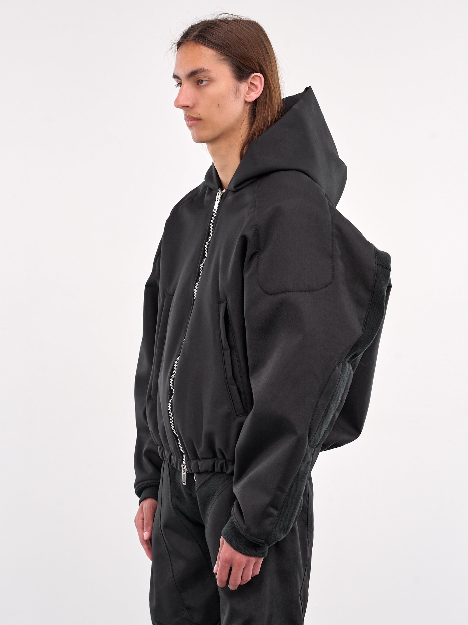 Moto Zip-Up Hoodie - 2