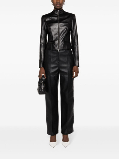 AYA MUSE Ubala faux-leather jacket outlook