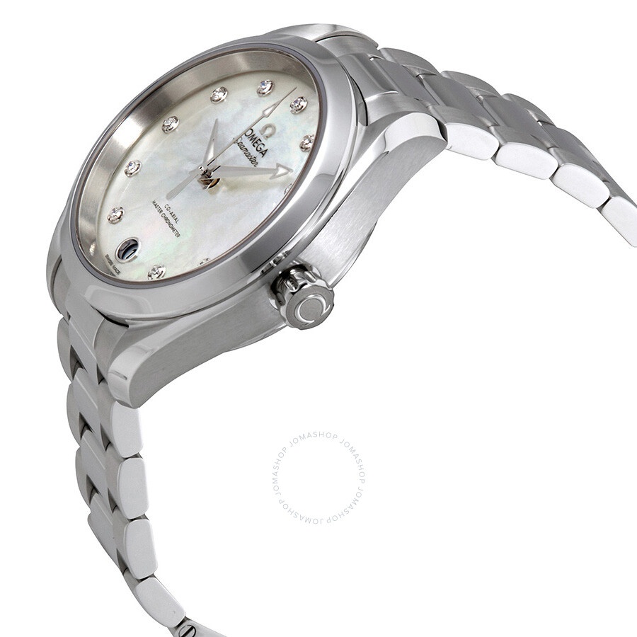 Omega Seamaster Aqua Terra Mother of Pearl Dial Ladies Watch 220.10.34.20.55.001 - 2