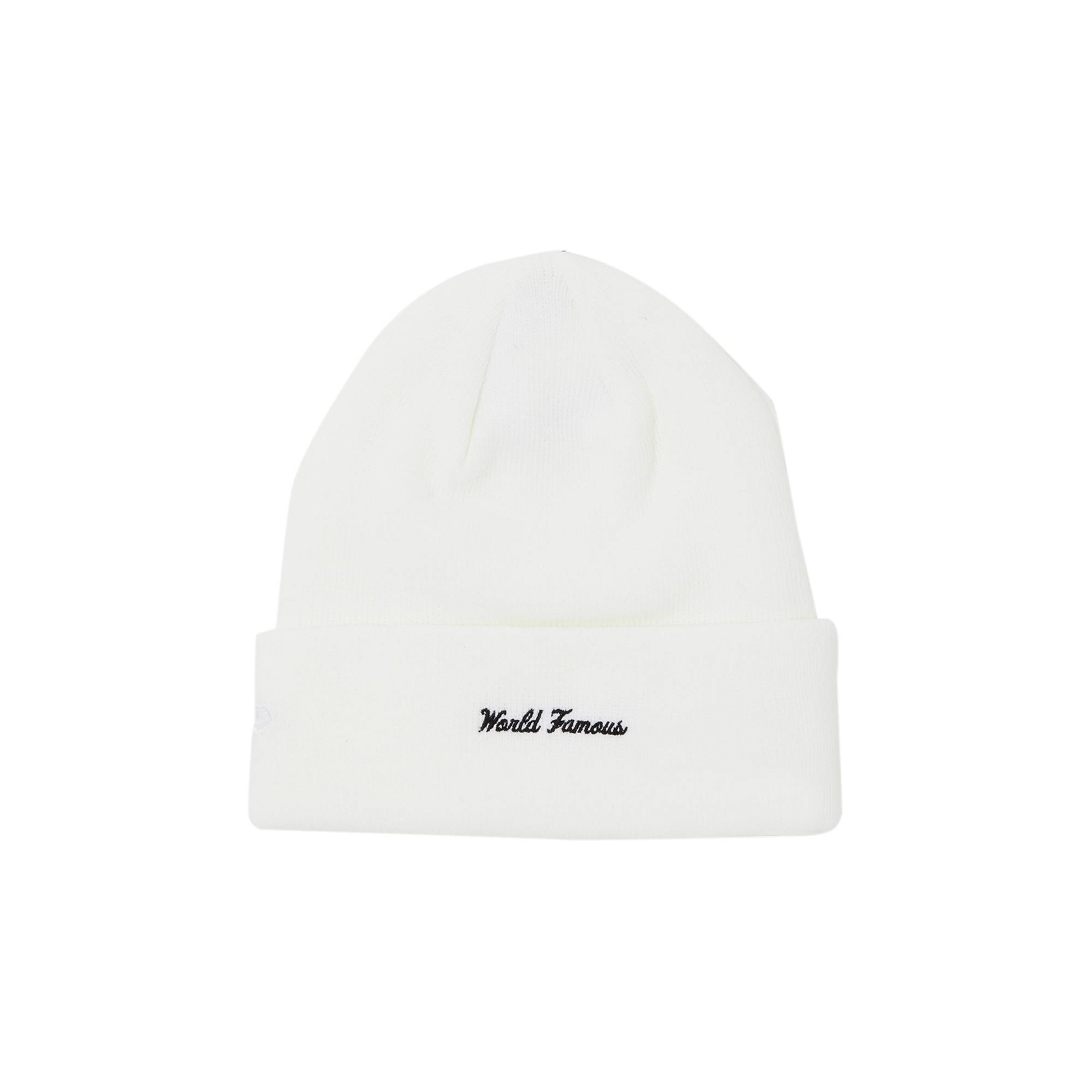 Supreme x New Era Box Logo Beanie 'White' - 2