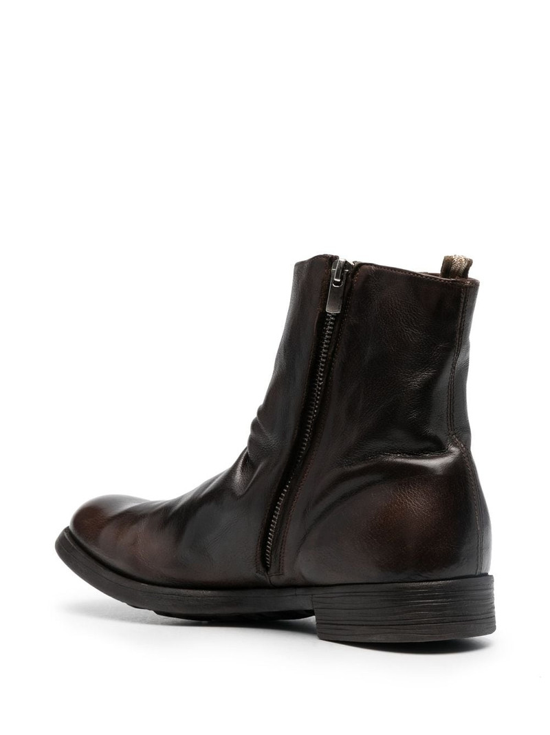 Chronicle 005 leather ankle boots 3