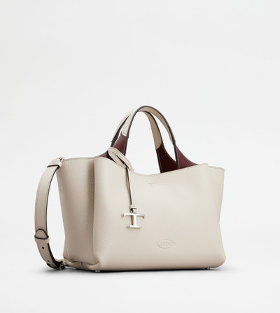 Tod's BAG IN LEATHER MINI - GREY outlook
