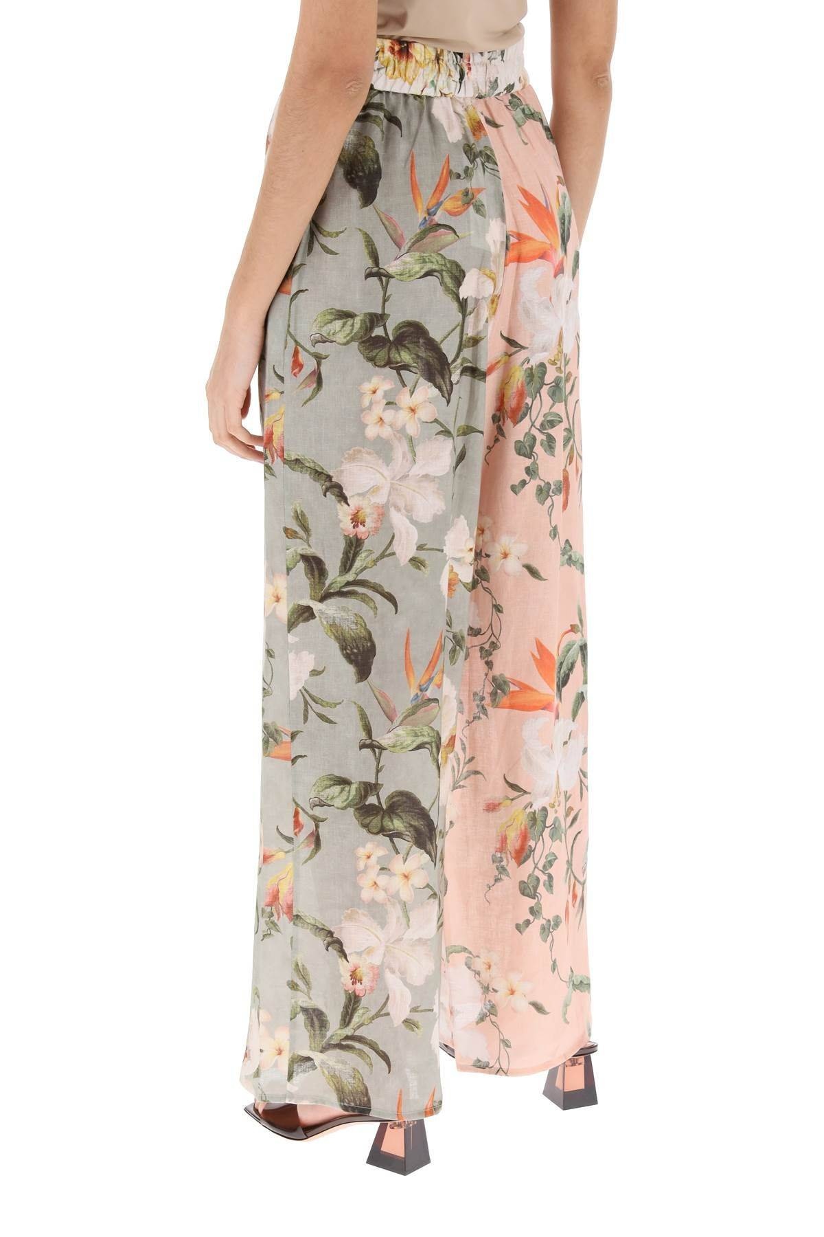 LEXI FLORAL PALAZZO PANTS - 4