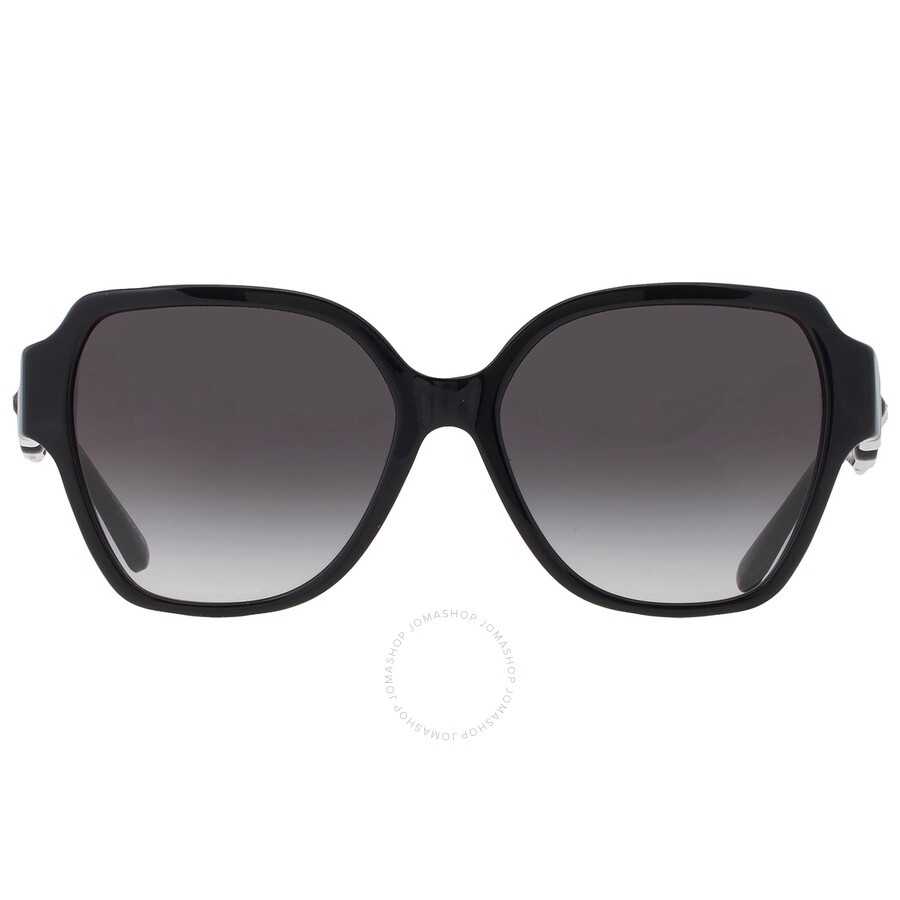 Emporio Armani Gradient Gray Butterfly Ladies Sunglasses EA4202F 50178G 56 - 1
