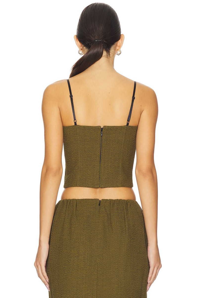 SHUSHU/TONG Double Bow Corset Straps Top outlook