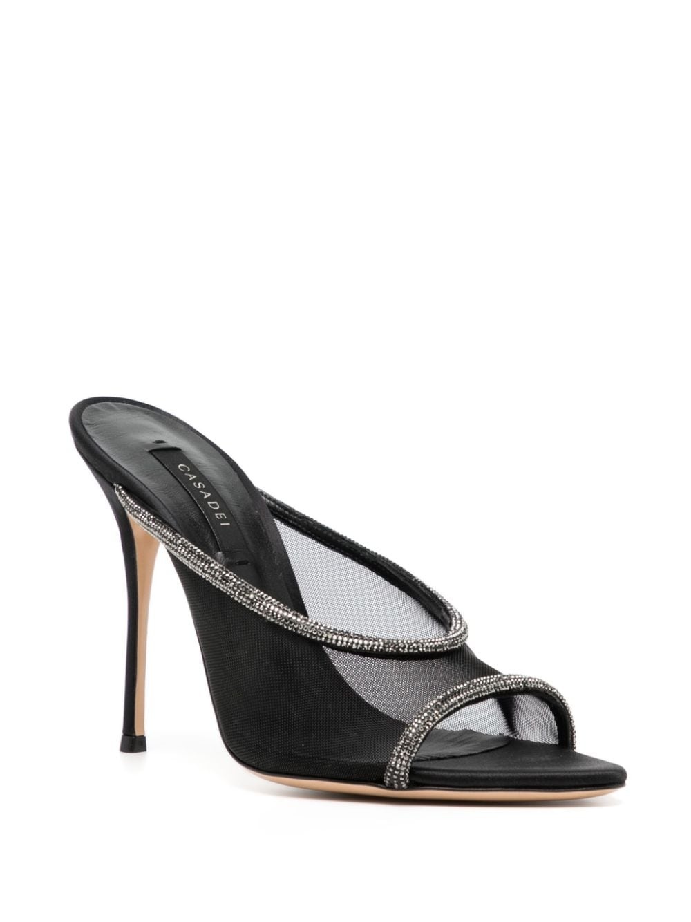 MimÃ¬ 100mm mesh mules - 2