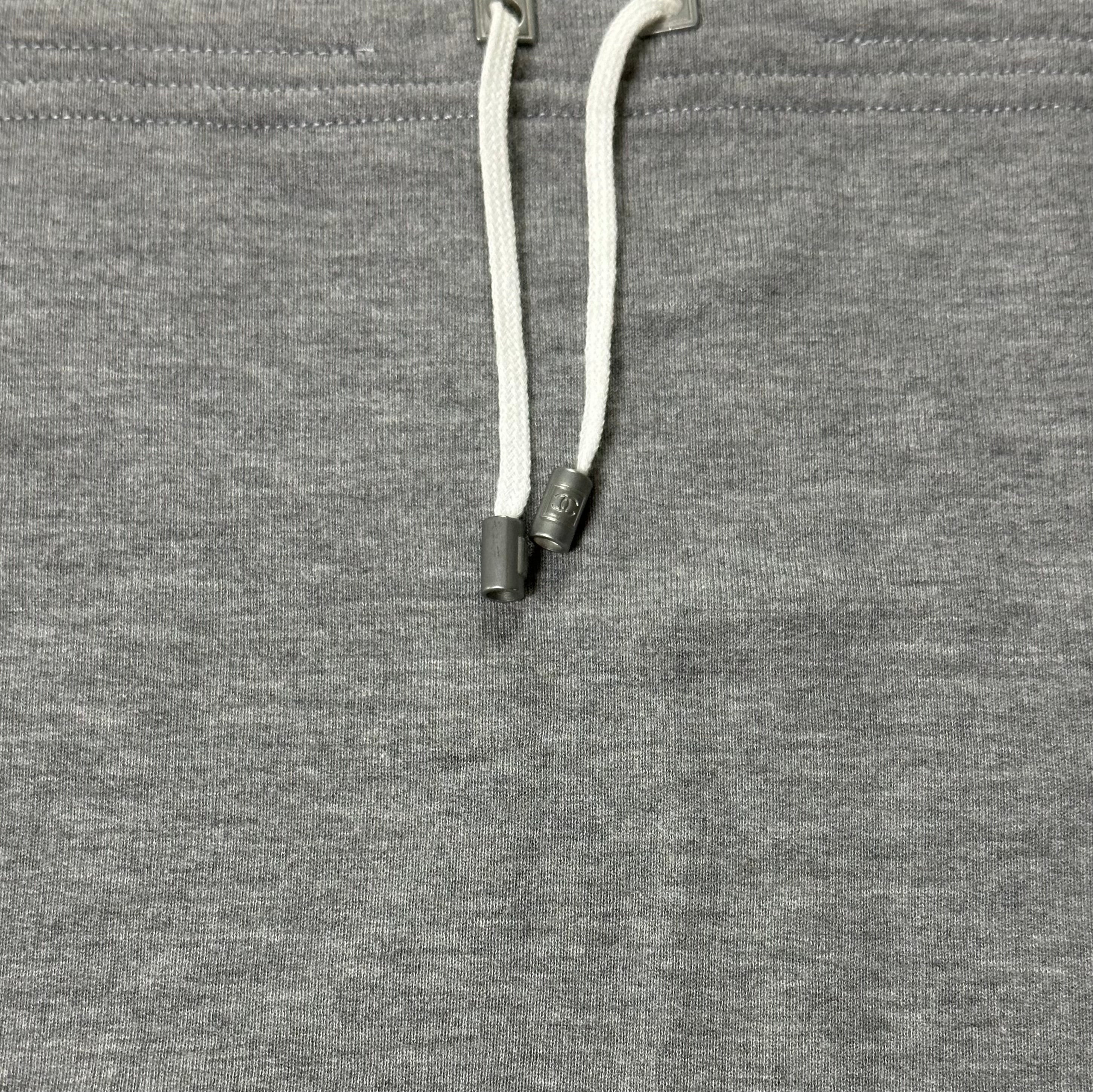 CHANEL Sport Spring Summer 2005 Sweat Mini Skirt with Leg Warmers - 4