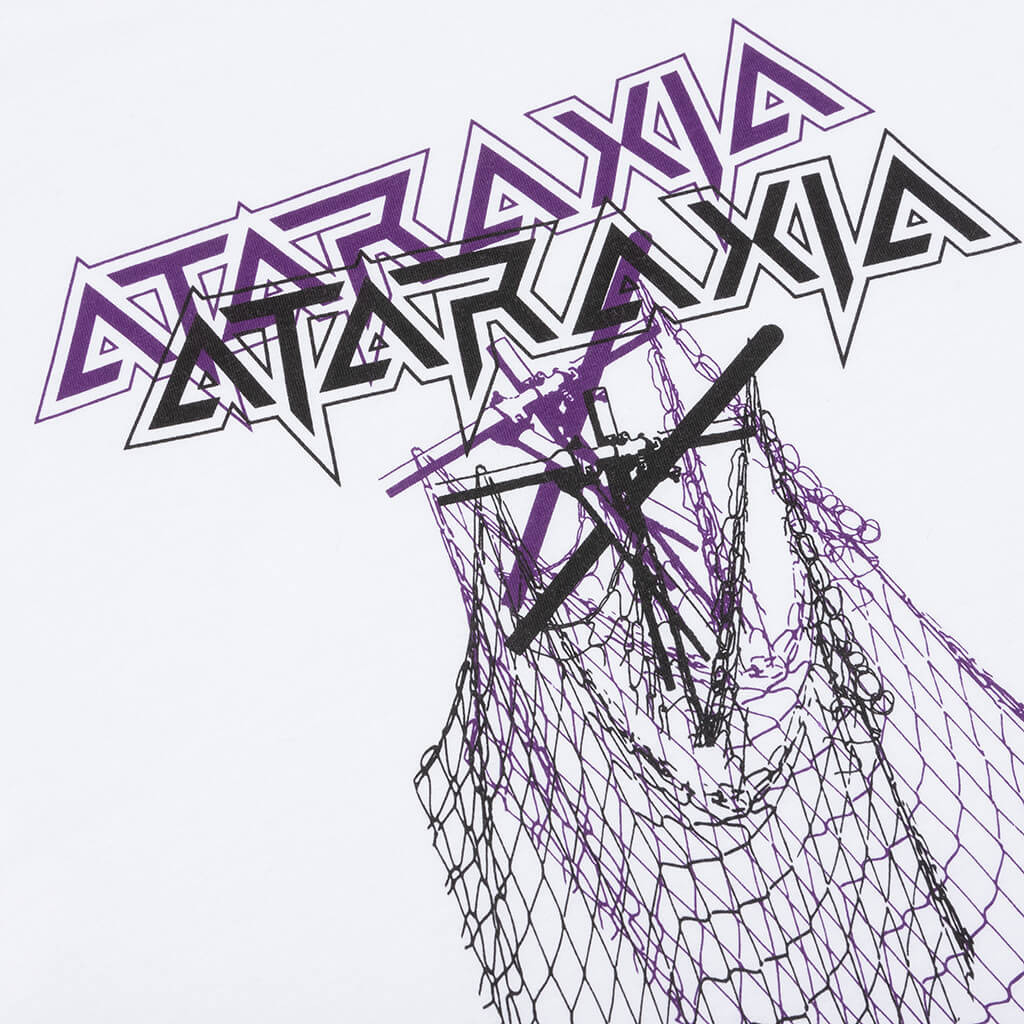 RAF SIMONS BIG FIT T-SHIRT ATARAXIA - WHITE - 3