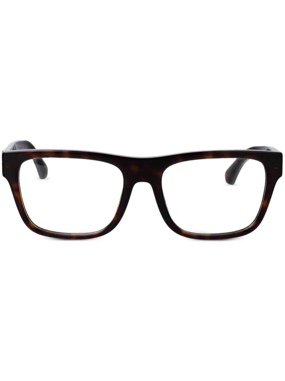 square-frame glasses - 1