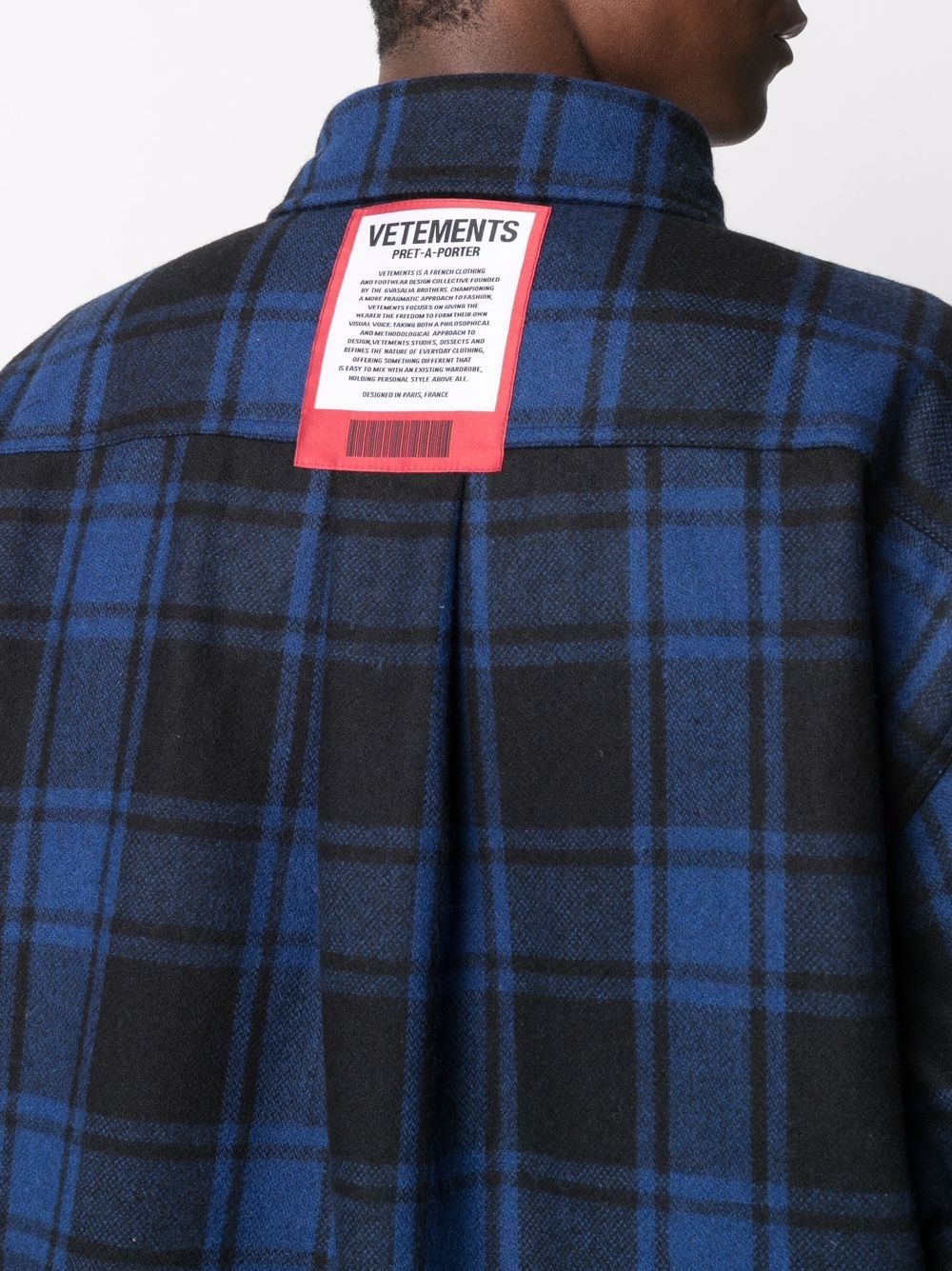 checked shirt jacket - 6