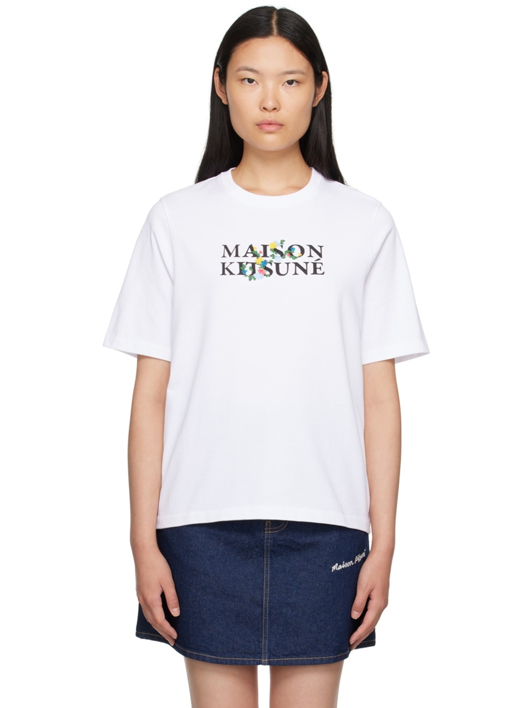 White Flowers T-Shirt - 1