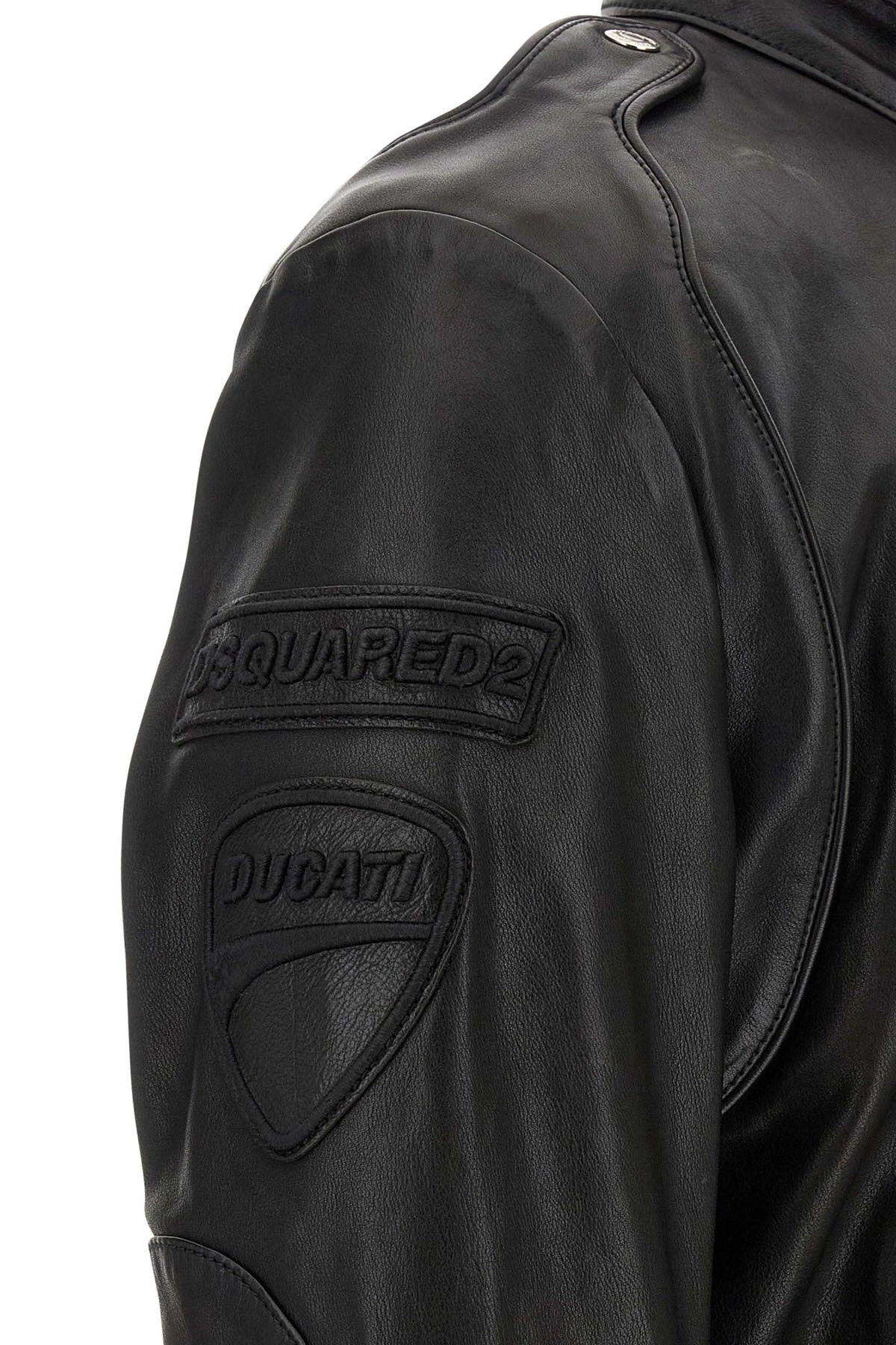 Dsquared2 x Ducati capsule leather jacket - 5