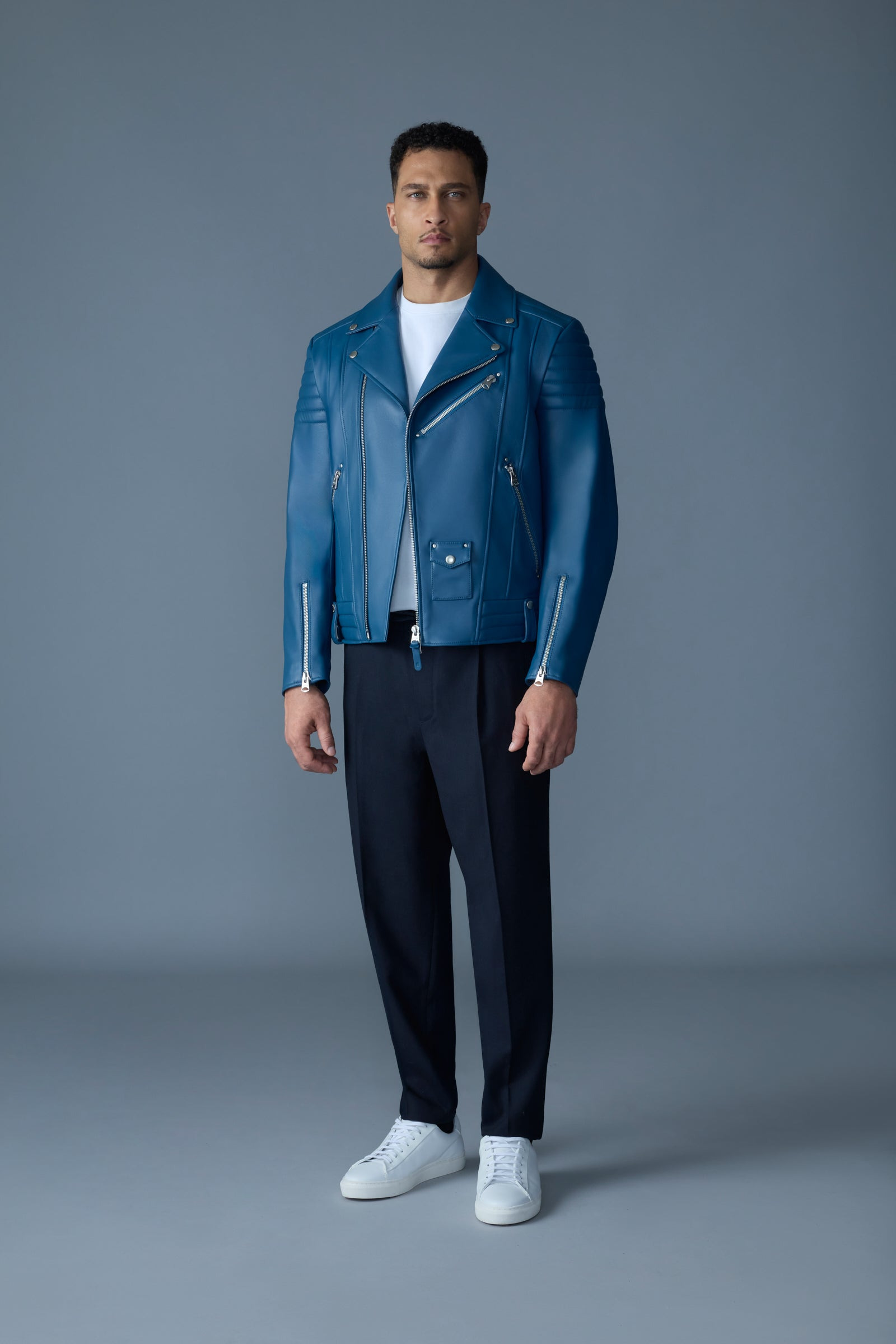 Kenneth Leather Perfecto Biker Jacket - 3