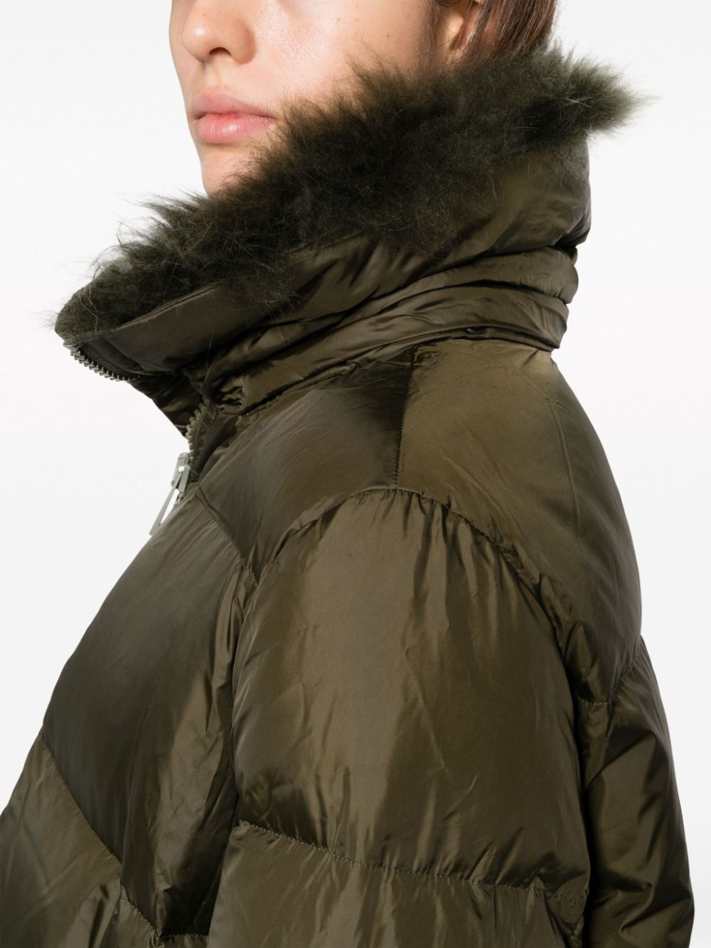 hooded padded coat - 6