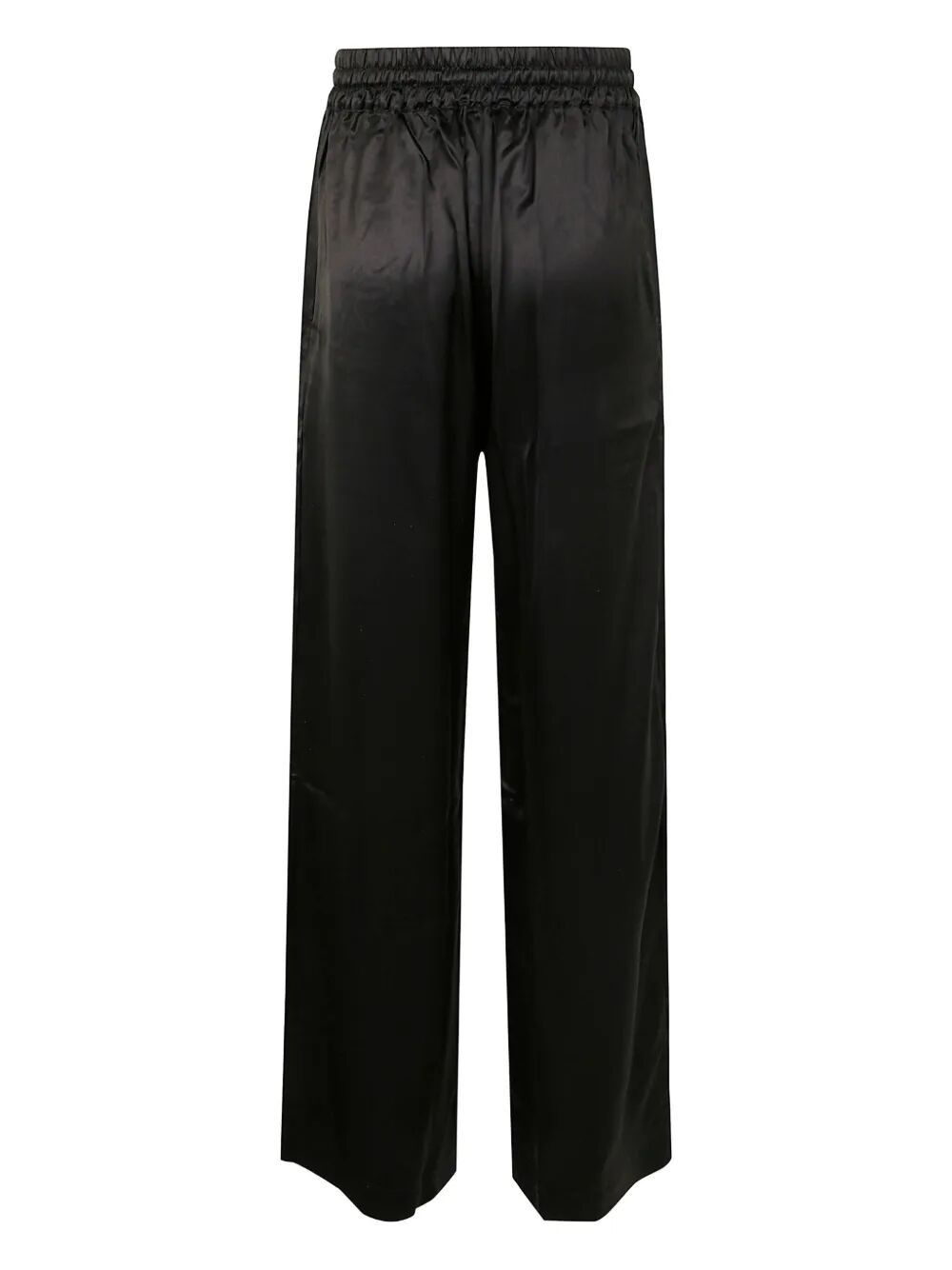 Marine Serre Women Satin Drawstring Trousers - 5
