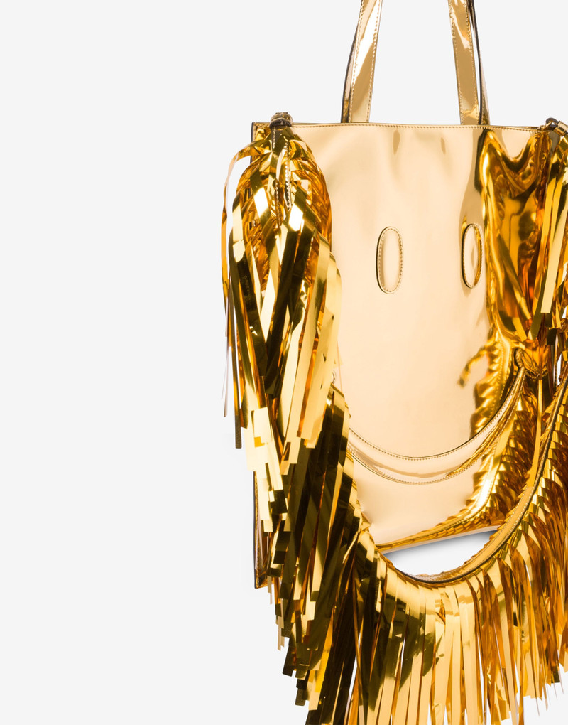 SMILEY® MIRROR EFFECT TOTE 4