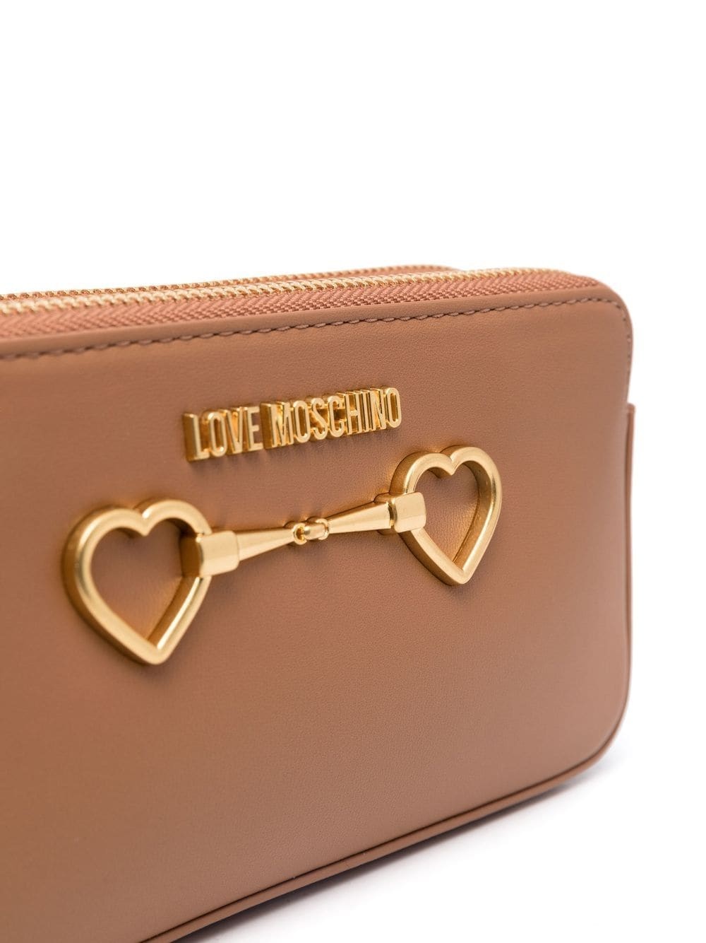 heart-horsebit shoulder bag - 4