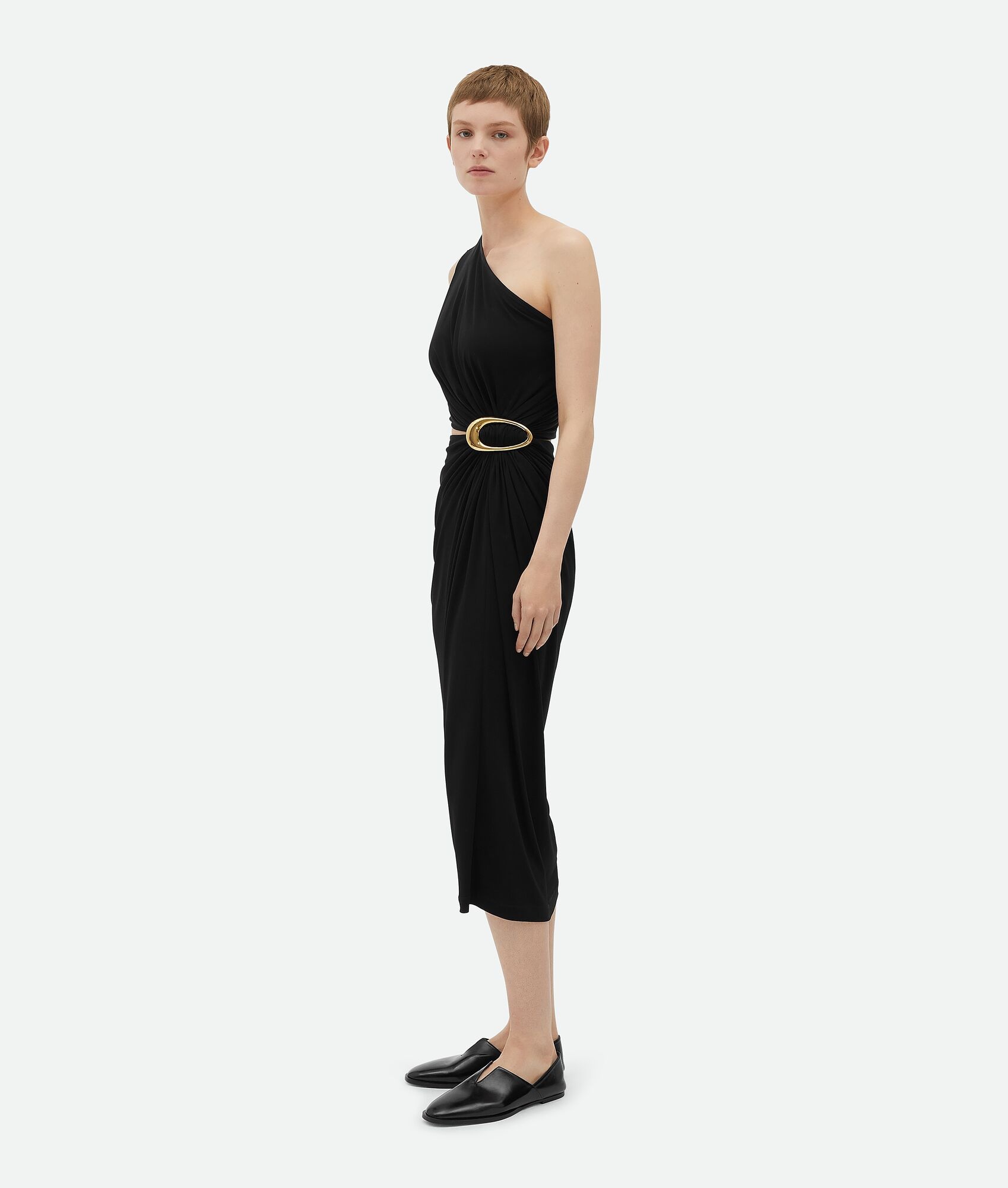 Crepe Viscose Jersey Dress - 2