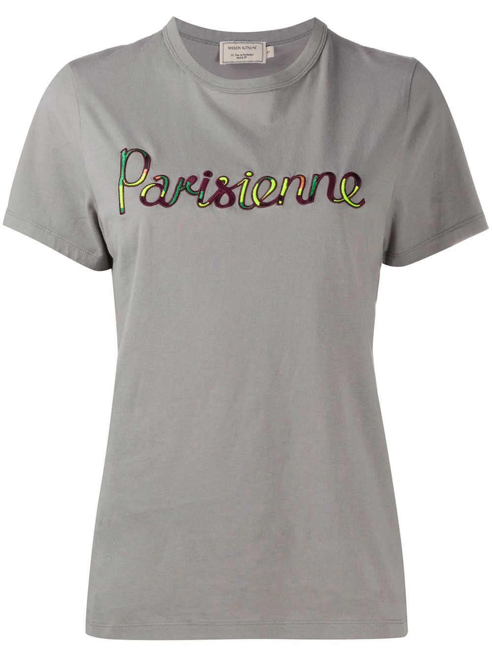 Parisienne logo T-shirt  - 1