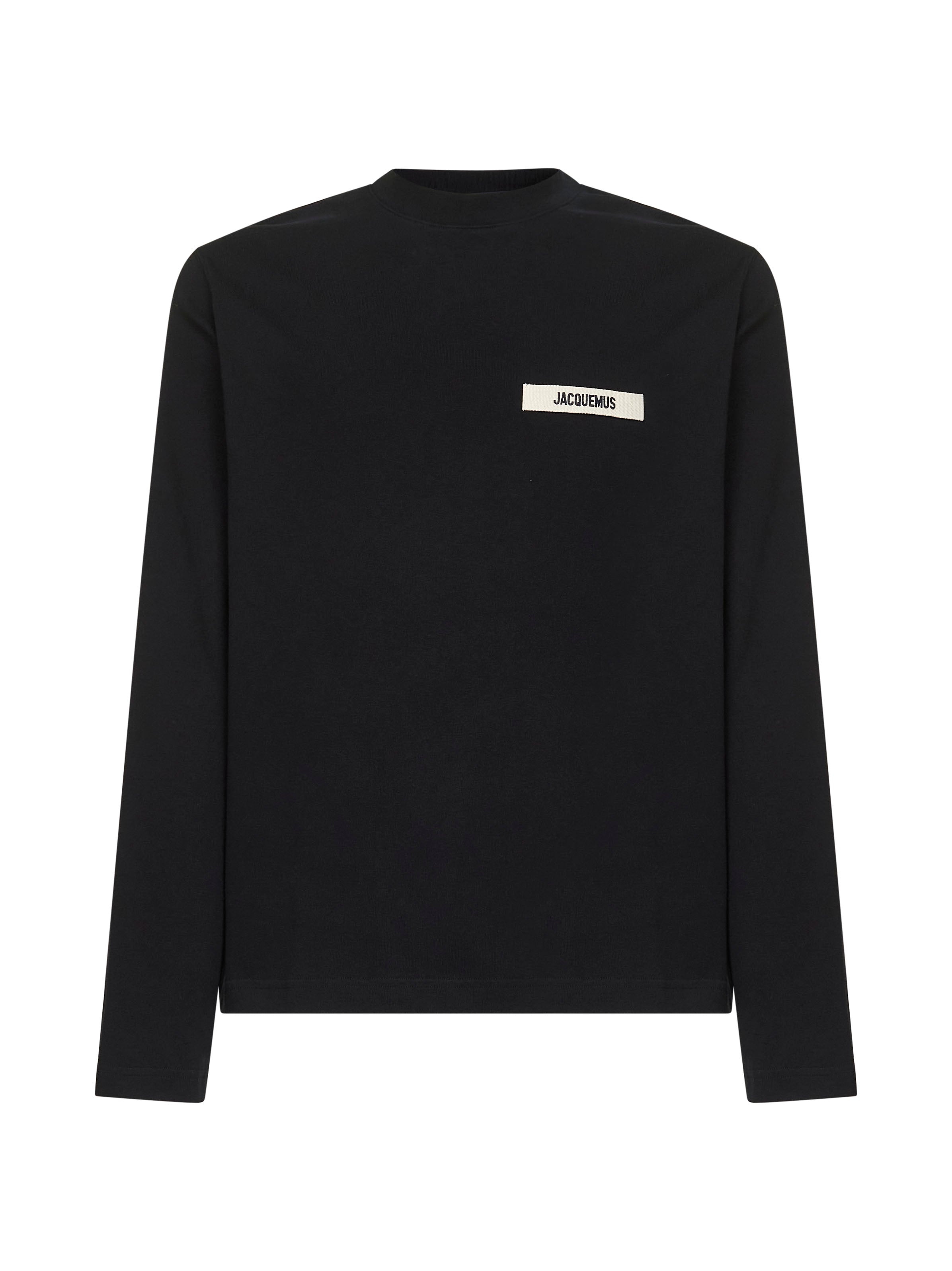 Black The Gros Grain long-sleeve T-shirt - 1