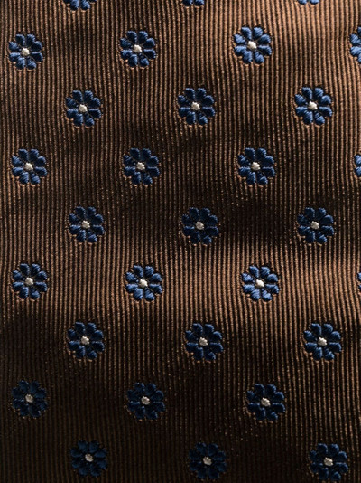 Church's floral jacquard silk tie outlook