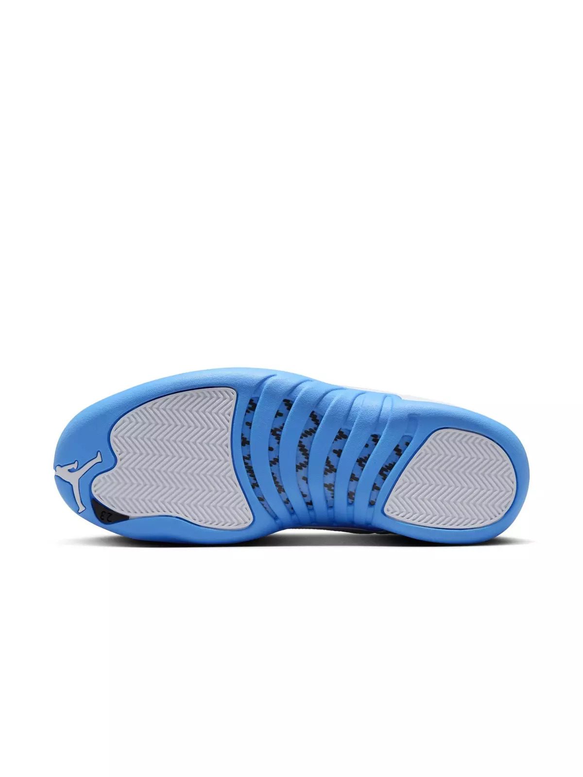 12 Retro "White and University Blue" Men's Shoe - 10