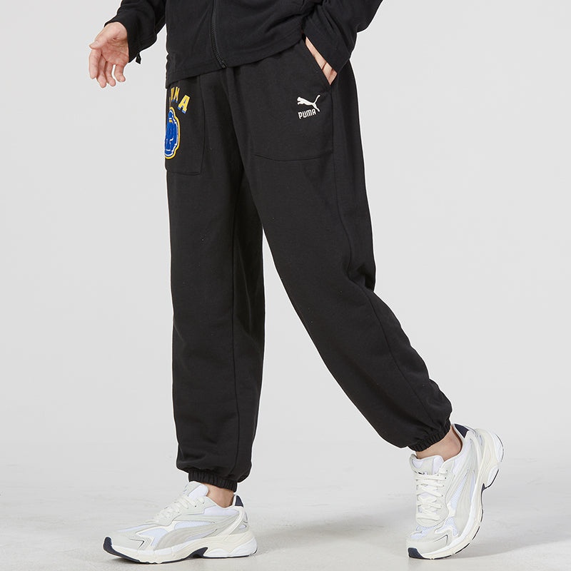 PUMA Team Pants Tr Logo Pants 'Black' 622277-01 - 5
