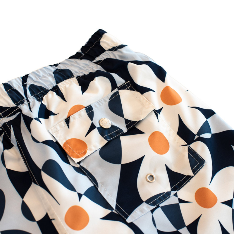 Denim Daisy Trip Swim Trunk 4