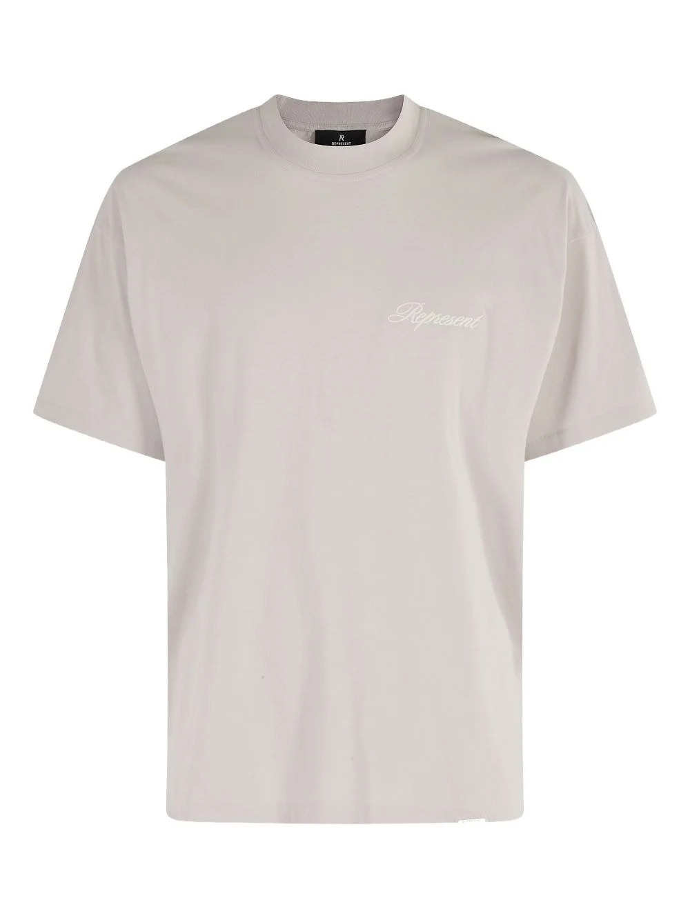 script-logo cotton T-shirt - 1