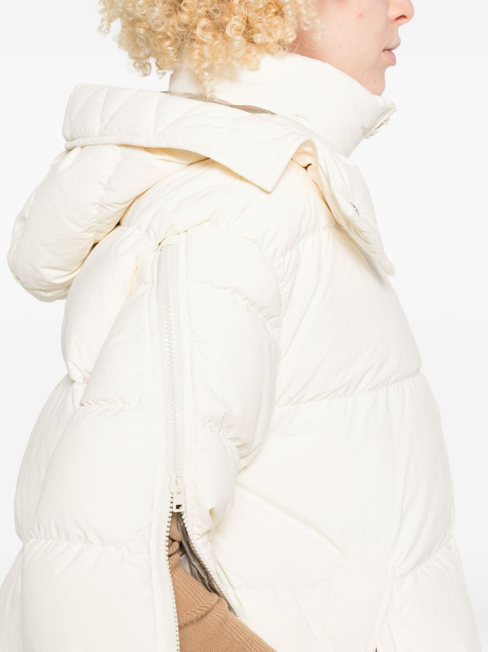 hooded quilted jacket - 5