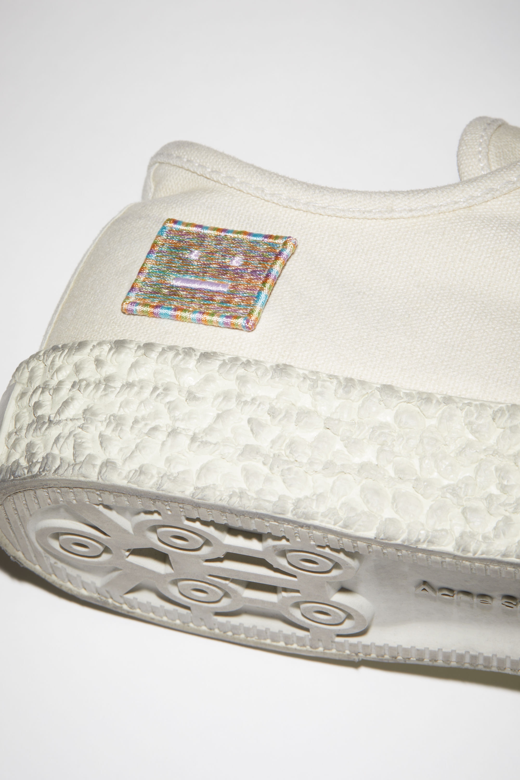 Rainbow lace-up sneakers - Off white/off white - 5