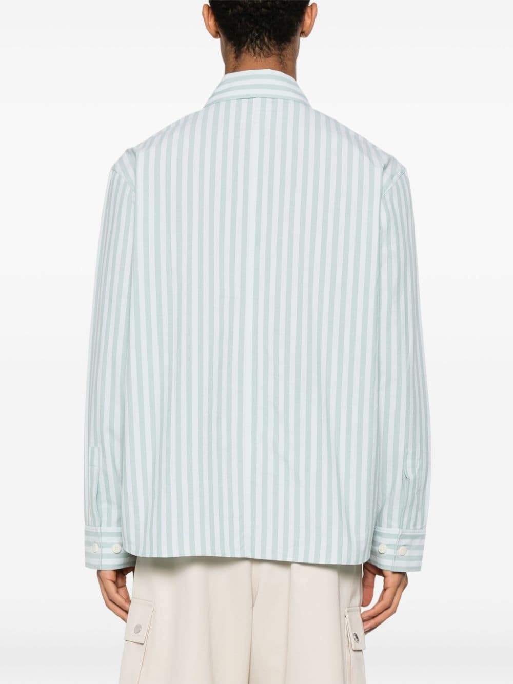striped cotton shirt - 4
