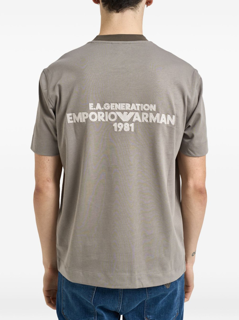 EMPORIO ARMANI crew-neck T-shirt outlook