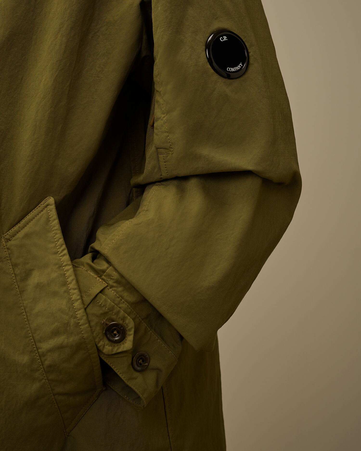 Twill Fishtail Padded Coat - 5
