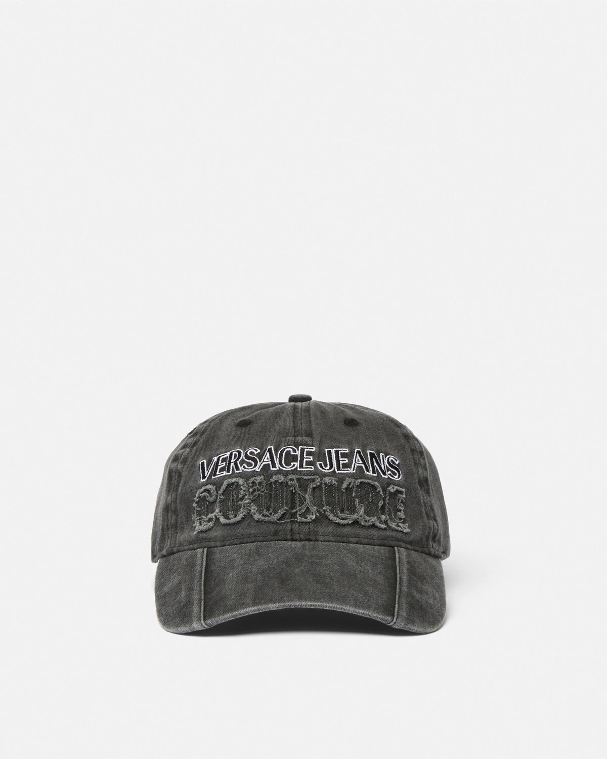 Logo Denim Baseball Cap - 1