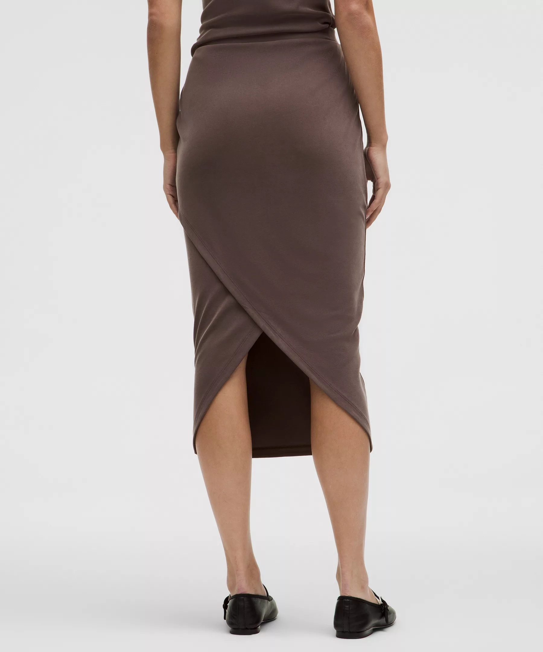 Drapey Softstreme Column Midi Skirt - 3