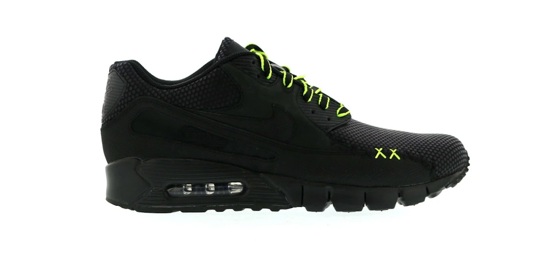 Nike Air Max 90 Kaws Black Volt - 1