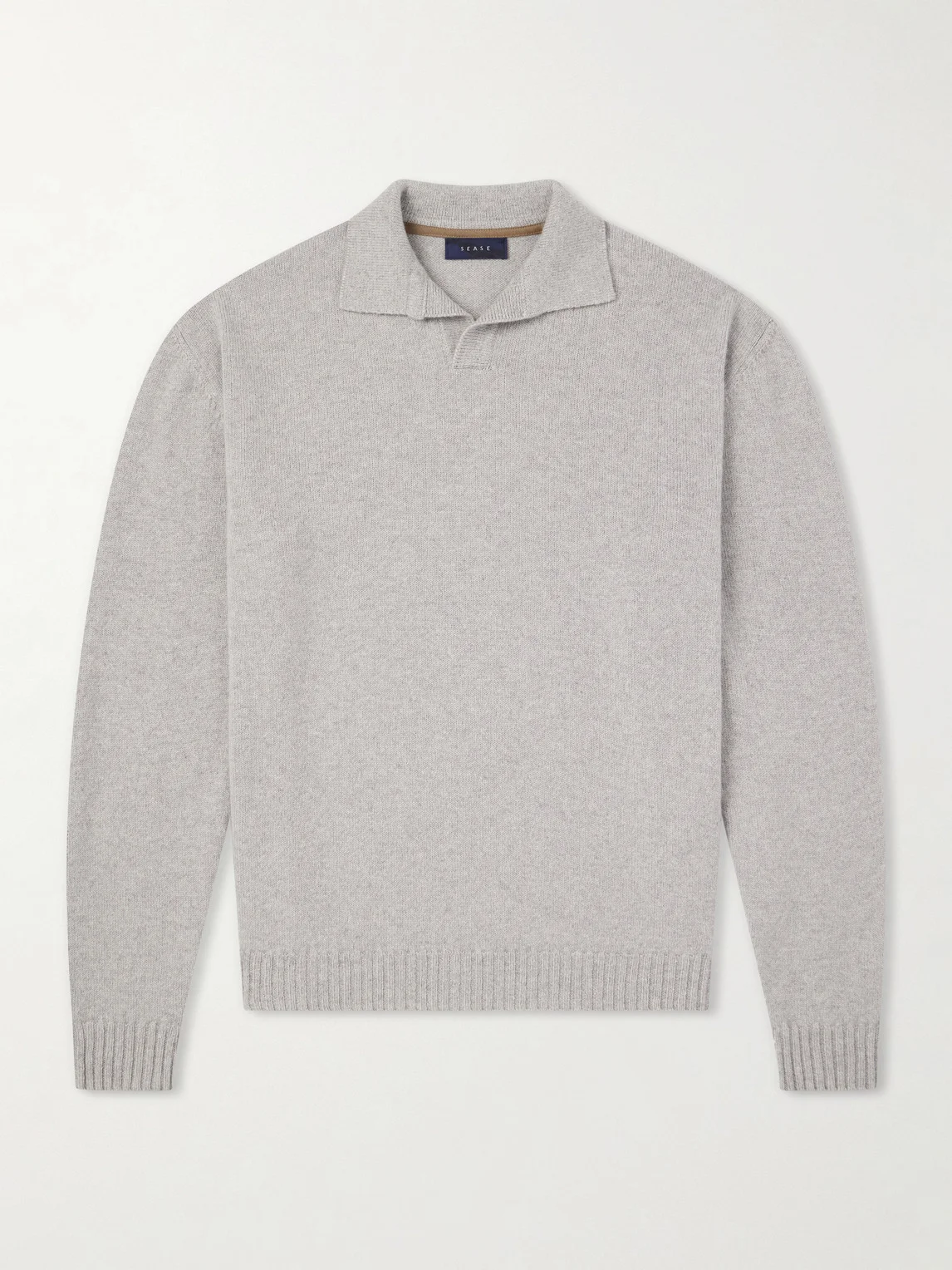 Cashmere Polo Sweater - 1