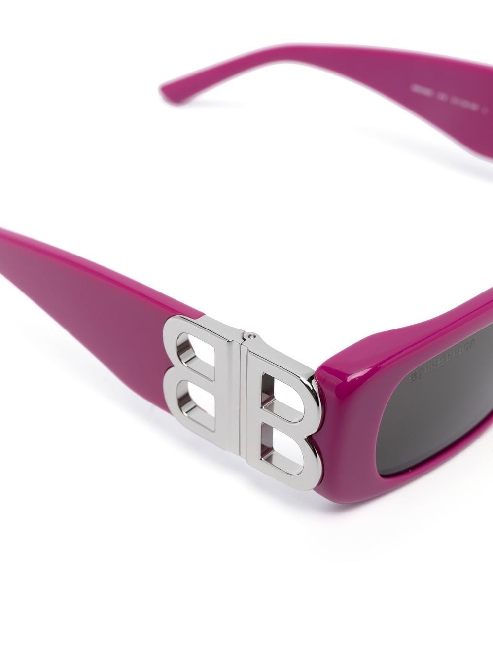 crystal-embellished square-frame sunglasses - 3