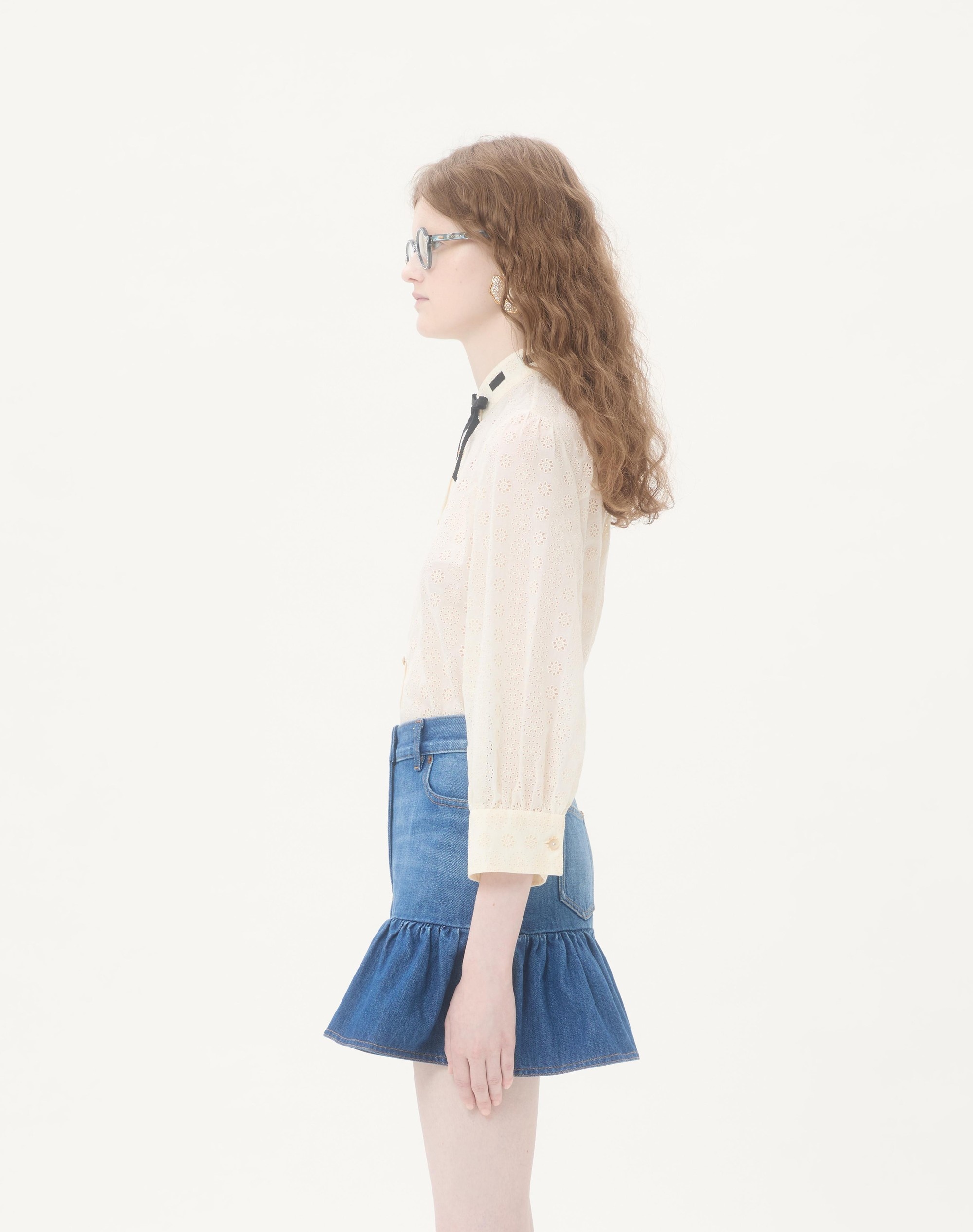DAISY SANGALLO POLKA DOT SHIRT - 5