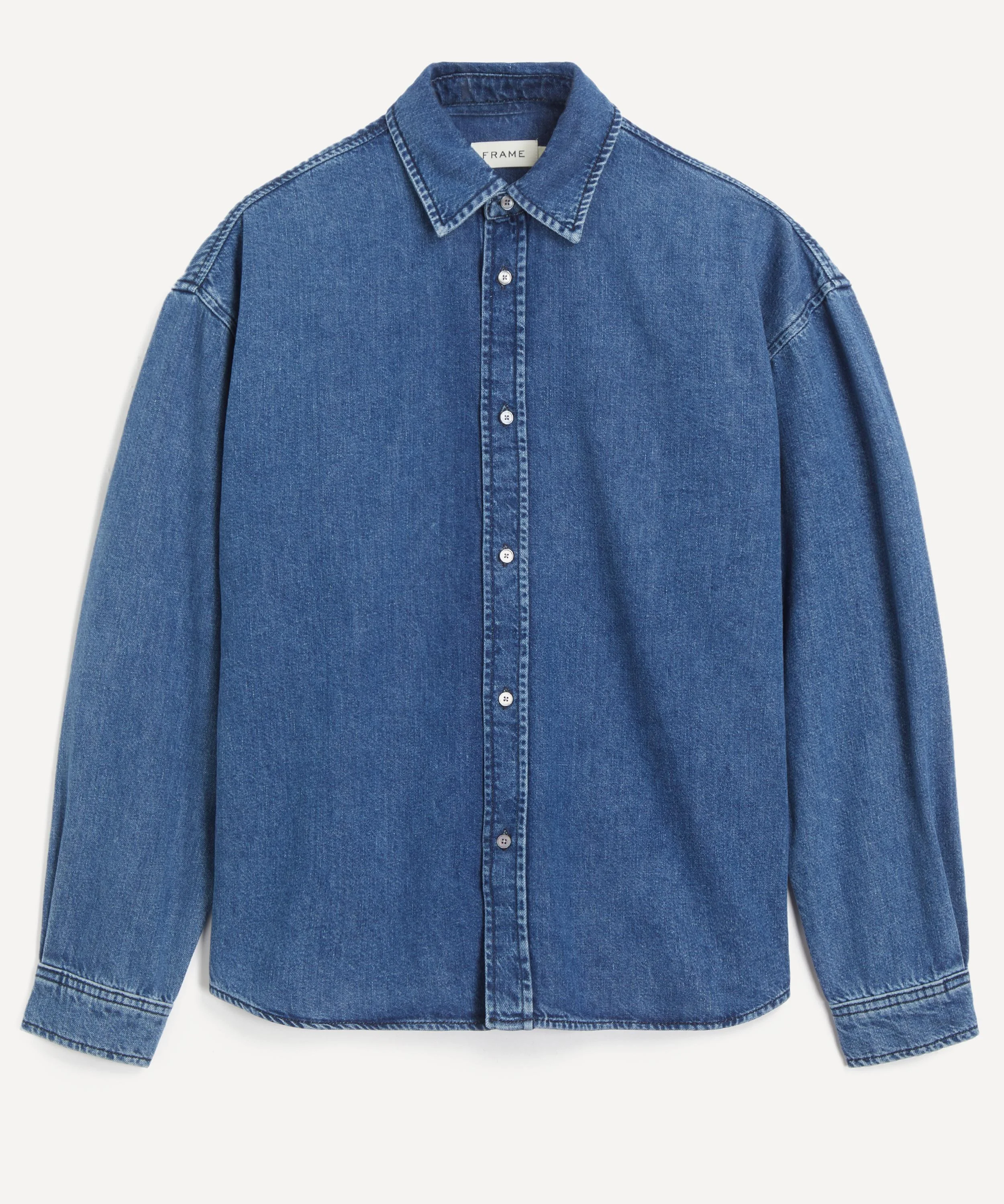 Relaxed Denim Shirt - 1
