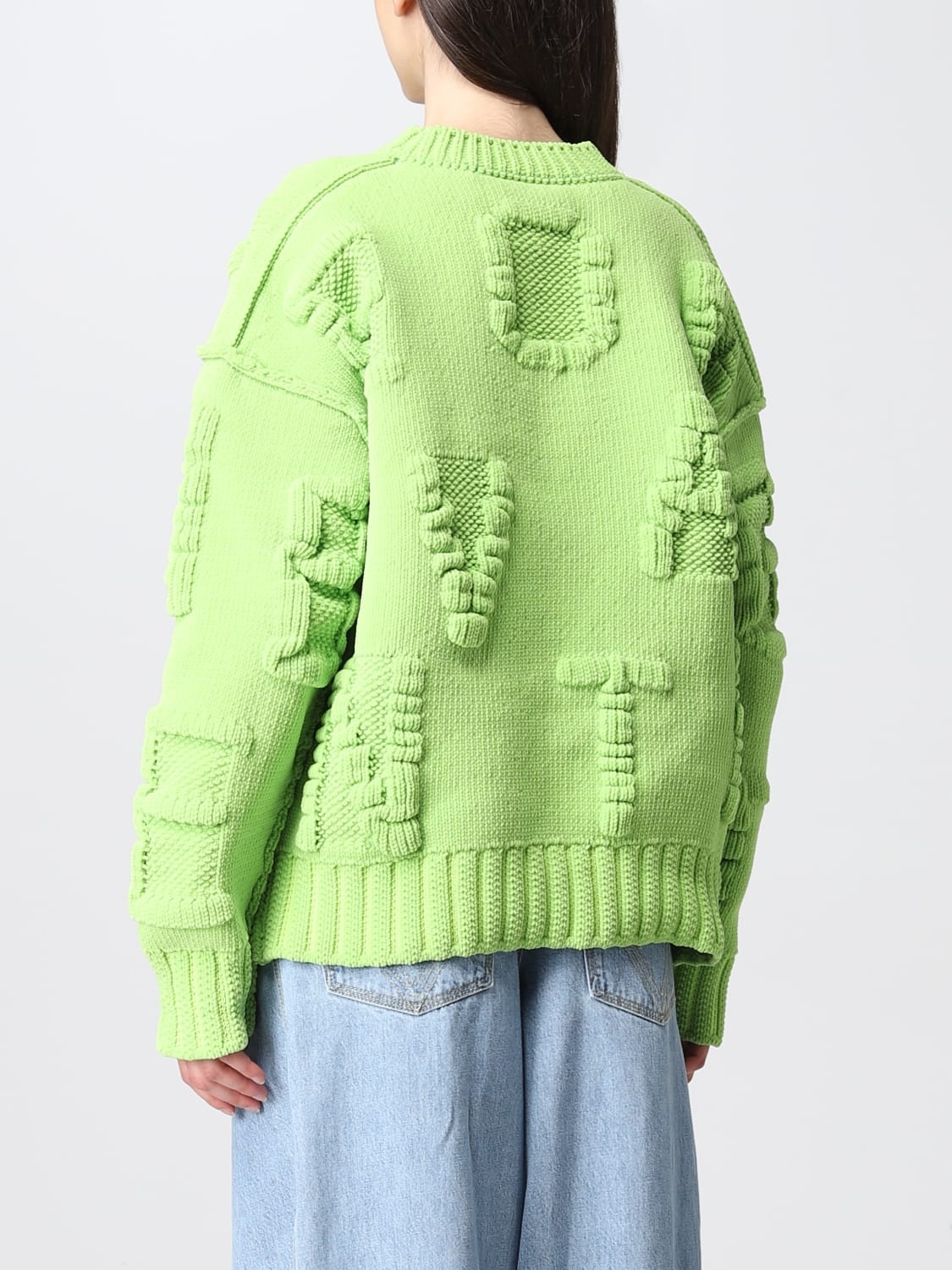 Bottega Veneta nylon sweater with embossed logo - 3