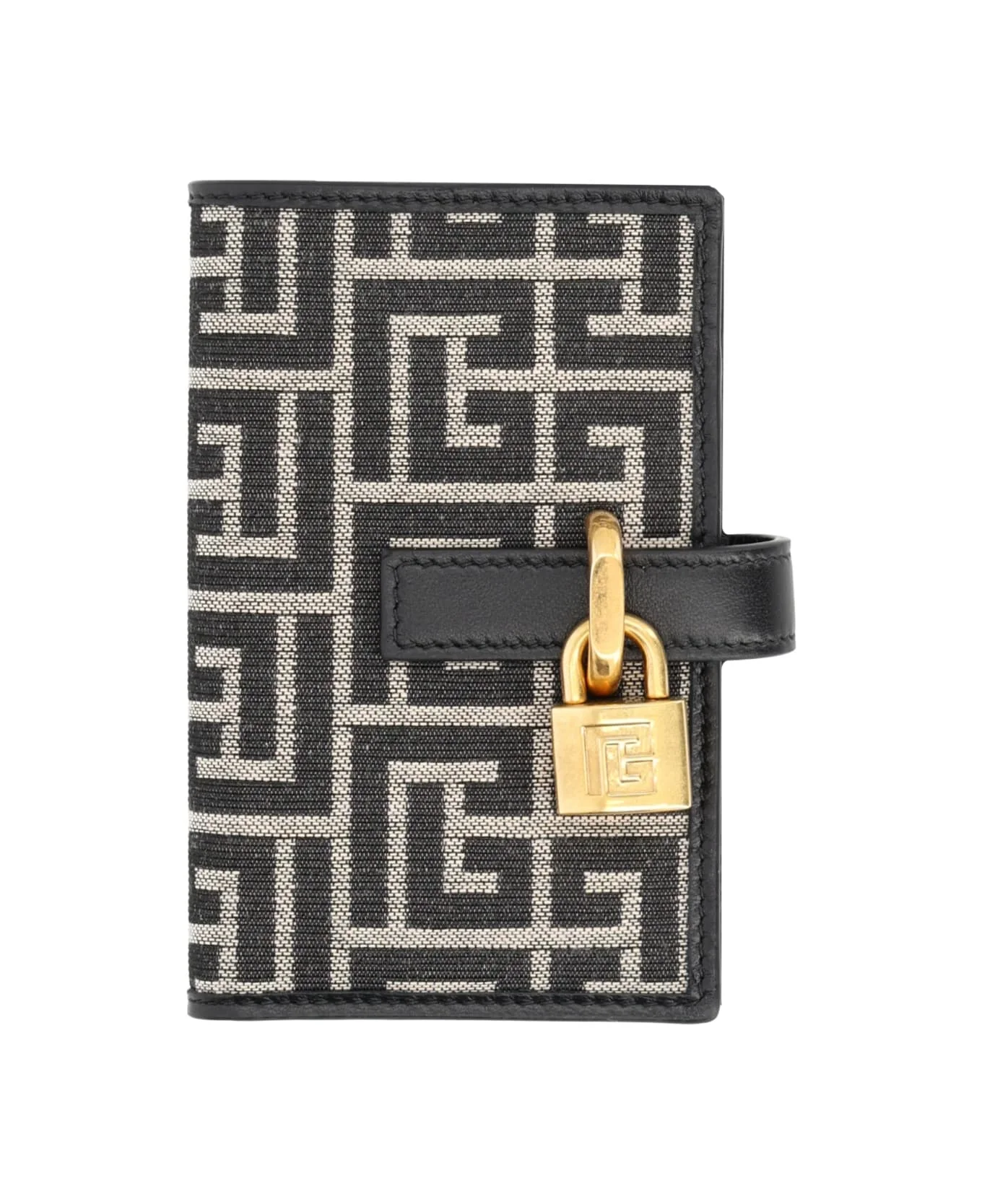 Monogram Card Holder With Padlock - 1